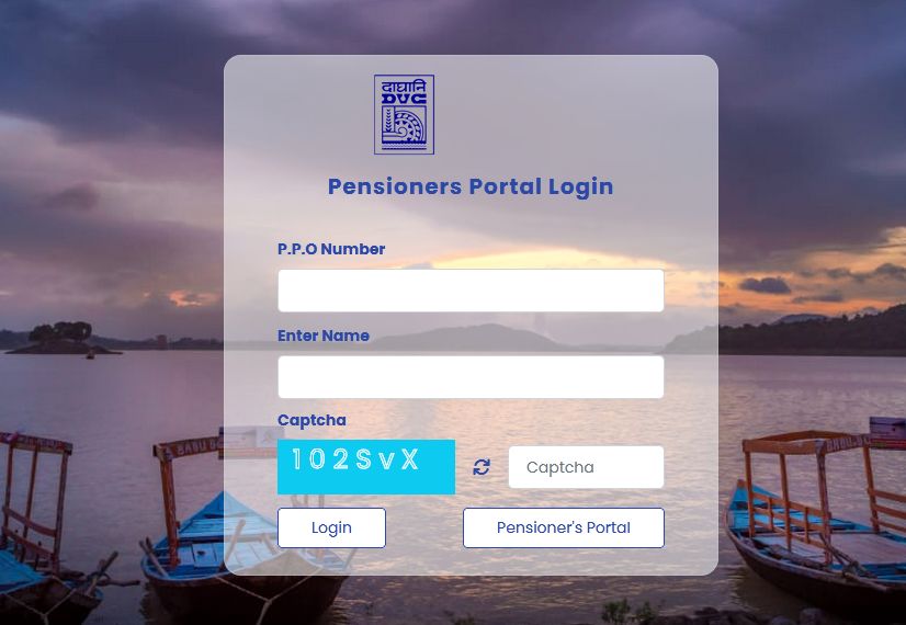 DVC Pensioner Portal Login